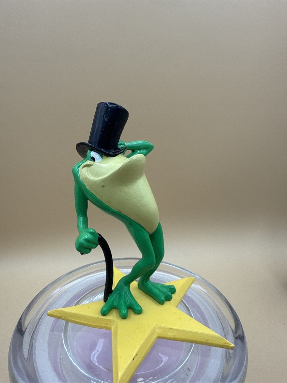 Rare Michigan J Frog On A Star Figure Warner Bros 1995
